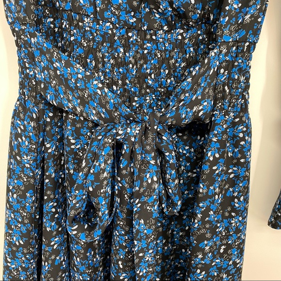 Parker Amanda Floral Silk Blend Dress - Picture 6 of 9